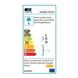 Halogenarbeitsleuchte Breitstrahler 20W 12V H03VV-H-F 2x0,75mm2