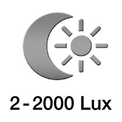 Sensor LED-Strahler 198 LEDs 12W 720Lumen m. Bewegungsm. weiß