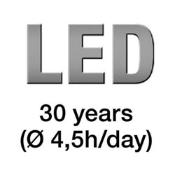 Sensor LED-Strahler 330LEDs 18W 1426Lumen m. Bewegungsm. schwarz