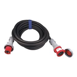 CEE-Verlängerung 63 A 400 V 25m H07RN-F 5x16 mm² schwarz IP44