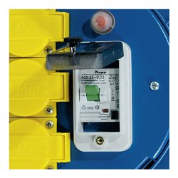 Kabeltrommel 40m H07RN-F 3x1,5 mm² 3 Schutzkon.steckd.