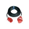 CEE-Verlängerung m.Phasenwender 16 A 400 V 10m H07RN-F 5x2,5 mm² schwarz IP44
