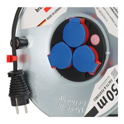 Garant S IP44 Kabeltrommel 50m AT-N05V3V3-F 3G1,5 schwarz