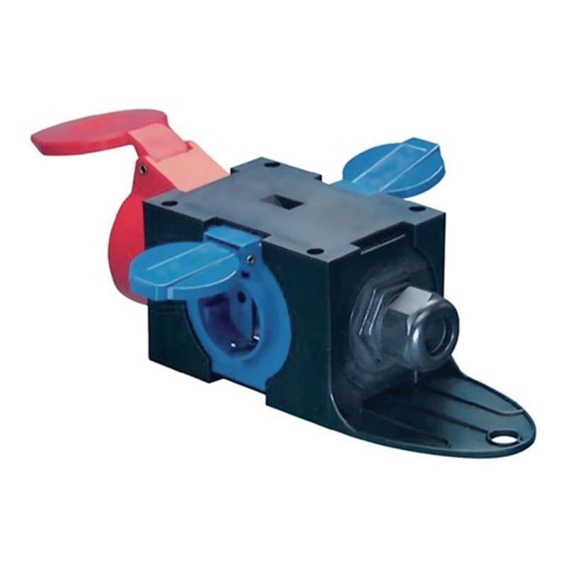 Hängestromverteiler Verschraubung M25 1xCEE 16A,2x230V