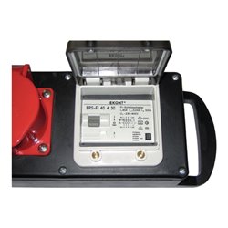 Goslar Vollgummiverteiler H07RN-F, Länge 2m, zur Verwendung im Innen- und Außenbereich