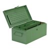 Werkzeugkoffer Stahlblech 910x530x430 mm m.Kleinteileeinsatz grün RAL 6011