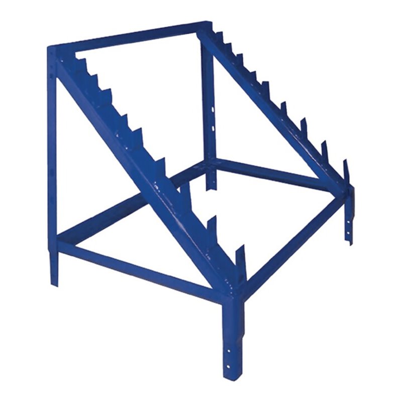 Gewindestangenaufsatz LOGS 60 H600xB540xT390mm blau RAL 5022 LOGS
