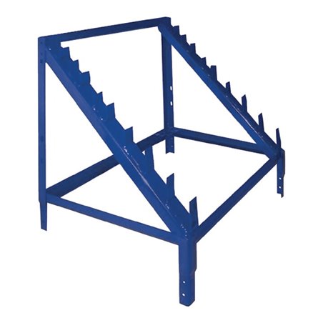Gewindestangenaufsatz LOGS 60 H600xB540xT390mm blau RAL 5022 LOGS