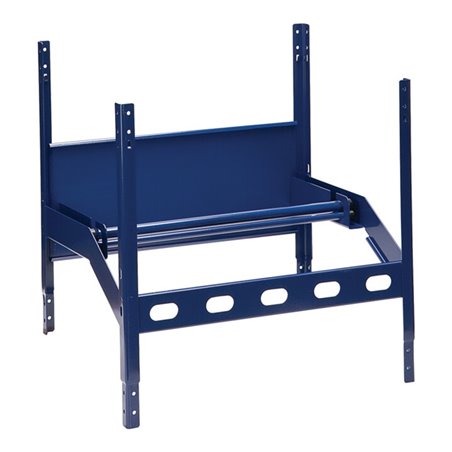 Abrollgerät LOGS 110 H520xB540xT390mm blau RAL 5022 m.2 Achsen LOGS