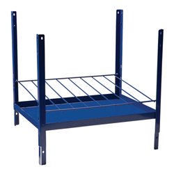 Regalelement LOGS 160 H520xB540xT390mm blau RAL 5022 8-reihig