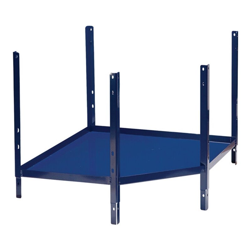 Regalelement LOGS 231 H520xB540xT390mm blau RAL 5022 LOGS