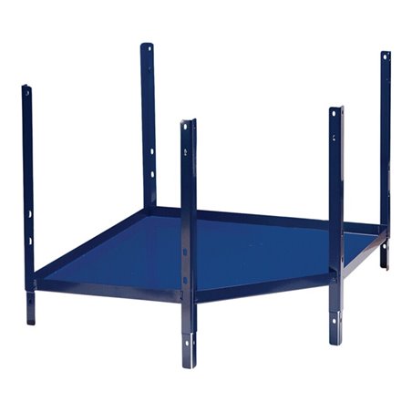 Regalelement LOGS 231 H520xB540xT390mm blau RAL 5022 LOGS