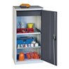 Werkzeug-/Beistellschrank H1000xB500xT500mm 1Schubl.,2BD lichtgrau/anthrazitgrau