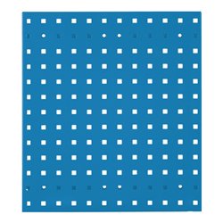 Lochplatte B450xL500mm himmelblau RASTERPLAN