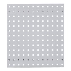 Lochplatte B450xL500mm lichtgrau RASTERPLAN