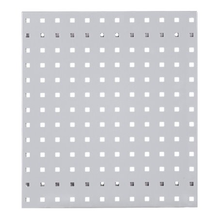 Lochplatte B450xL500mm lichtgrau RASTERPLAN