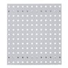 Lochplatte B450xL500mm lichtgrau RASTERPLAN