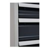 Schubladenschrank H1019xB705xT736mm lichtgrau/grau 6 Schubl.Vollauszug