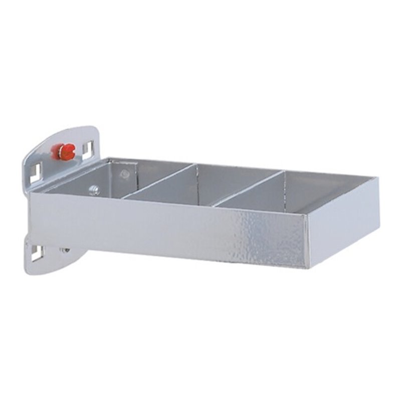 Kombinationshalter L150xB55mm f.Lochplatten 2-tlg.RASTERPLAN