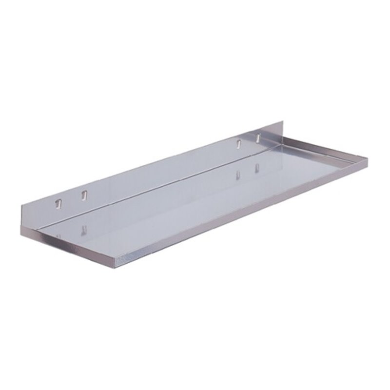 Ablageplatte B445xT150mm alufarben f.Lochplatte RASTERPLAN