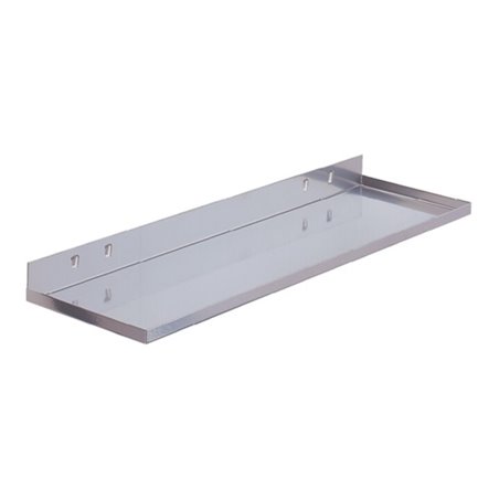 Ablageplatte B445xT150mm alufarben f.Lochplatte RASTERPLAN