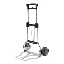 Transportkarre klappbar Trgf.75kg H.1110mm Rad-D.200mm Polymerräder extrabreit