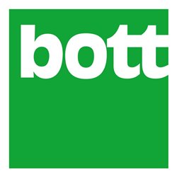 Bott Lochplatte L1981xB457mm anthrazitgrau RAL 7016