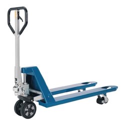 Pfaff Gabelhubwagen, Gabellänge 1150mm,Trgf. 2500kg, Vollgummi/Polyurethan Tandem