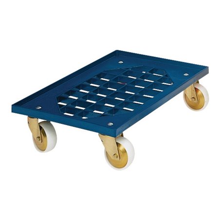 Kistenroller Trgf.250kg Polymer-Bereifung L605xB405mm ABS-Ku.blau