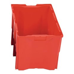 Drehstapelbehälter PP rot L480xB312xH300mm LA-KA-PE