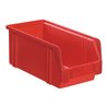 Sichtlagerkasten L350/300xB200xH200mm PS rot LA-KA-PE