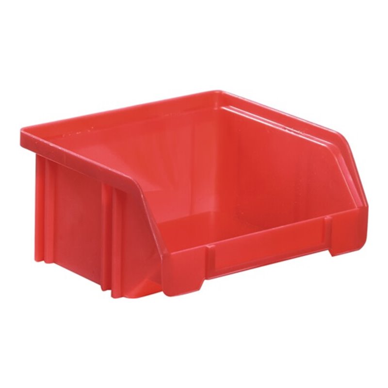 Sichtlagerkasten L88/64xB102xH51mm PS rot LA-KA-PE