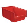 Sichtlagerkasten L500/450xB300xH200mm PS rot LA-KA-PE