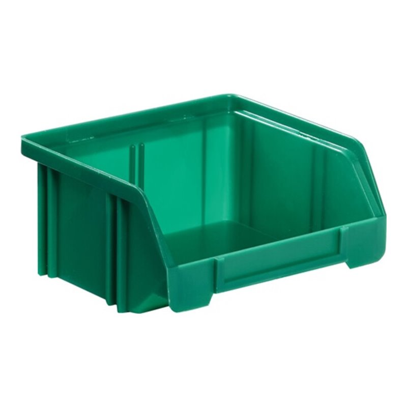 Sichtlagerkasten L85/65xB105xH45mm PS grün LA-KA-PE