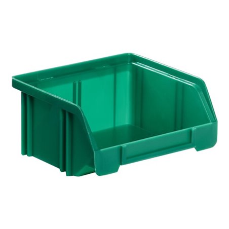 Sichtlagerkasten L85/65xB105xH45mm PS grün LA-KA-PE