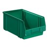 Sichtlagerkasten L290/266xB140xH130mm PS grün LA-KA-PE