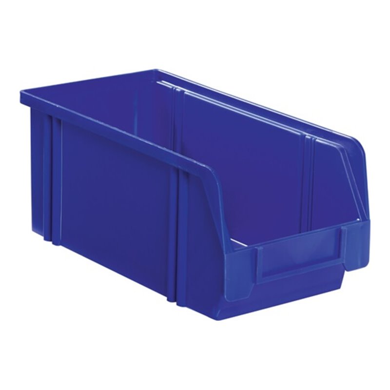 Sichtlagerkasten LK L350/300xB200xH200mm PS blau LA-KA-PE