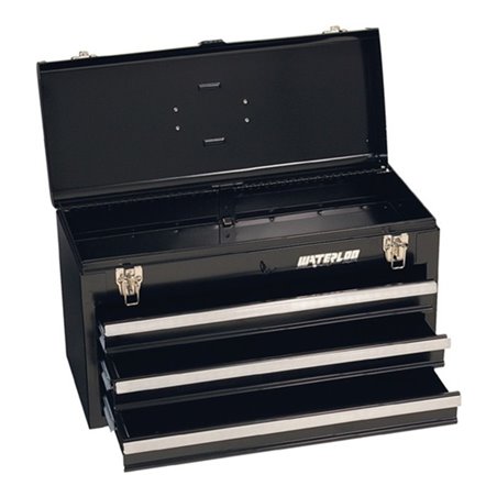 Werkzeugkoffer 1 Fach mit Trageeinsatz aus Stahlblech L.508 T.230 H.305 mm