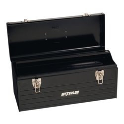 Werkzeugkoffer 1 Fach mit Kleinteileeinsatz aus Stahlblech L. 508 T.203 H. 230 m