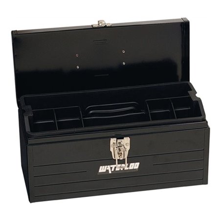 Werkzeugkoffer 1Fach mit Ku.Kleinteileei Koffer aus Stahlblech L.403 T.175 H.188