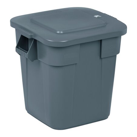 Mehrzweckbehälter 105l PE eckig grau L.545xB.545xH.570mm