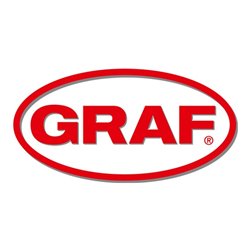 GRAF Rundfass 30l weiß 2Tragegriffe D.330xH.470mm a.PE Öffnung-D.120mm