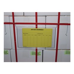 Drahtbügeltasche A5 oKlappe B275xH180mm