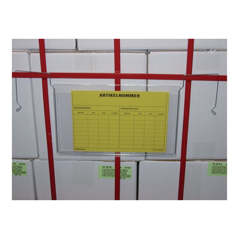 Drahtbügeltasche A5 oKlappe B275xH180mm