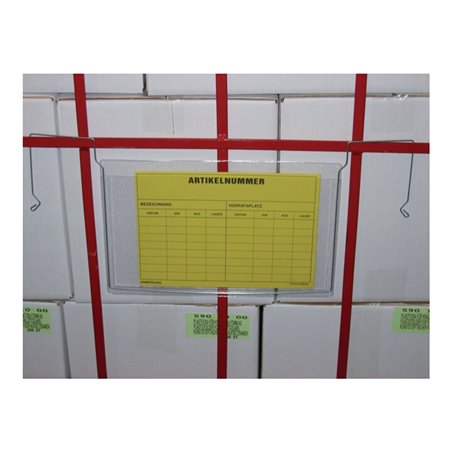 Drahtbügeltasche A5 oKlappe B275xH180mm