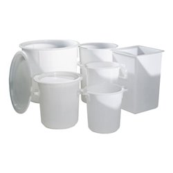 Behälter 125l eckig PE natur L.505xB.505xH.715mm