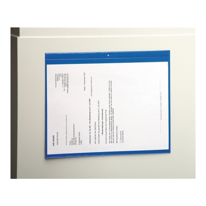 Dokumententasche B305xH245mm DIN A4 m1 Magnetstreifen dunkelblau