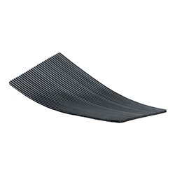 Möller Gummifeinriefenmatte B.1,00m L.10m D.3mm NR/SBR o.Gewebeeinlage