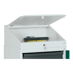 Pultaufsatz H272/91xB500xT500mm lichtgrau STUMPF