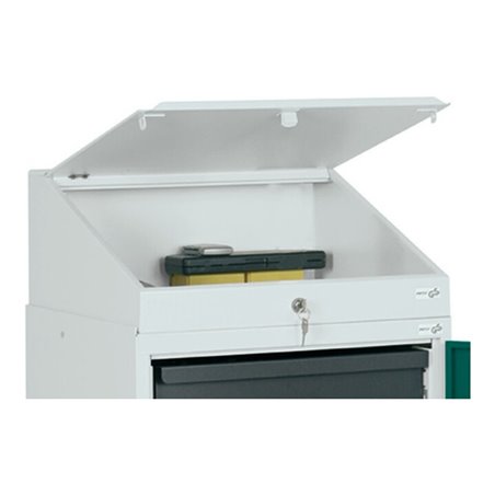 Pultaufsatz H272/91xB500xT500mm lichtgrau STUMPF